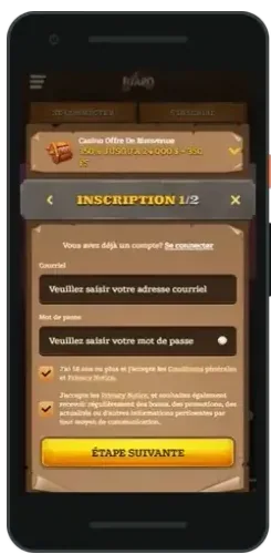 Lizaro Slots mobil