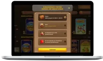 Lizaro live casino on a computer